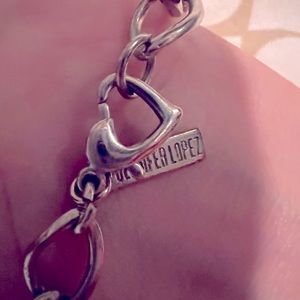 Jennifer Lopez bracelet lightly worn